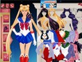 Anime Mädchen anziehen