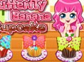 Butterfly Banana Cupcake Butterfly Banana Cupcake