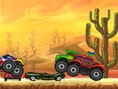 Verrücktes Monstertruck- Rennen