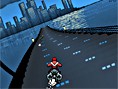 Schneller Motorradfahrer