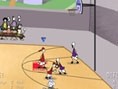 Strichmännchen Basketball